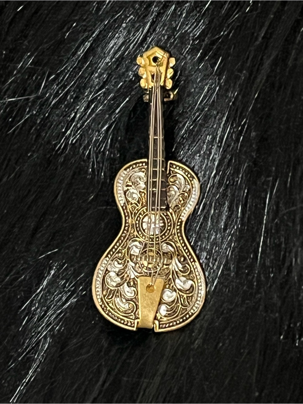 Western Germany Instrument Brooch